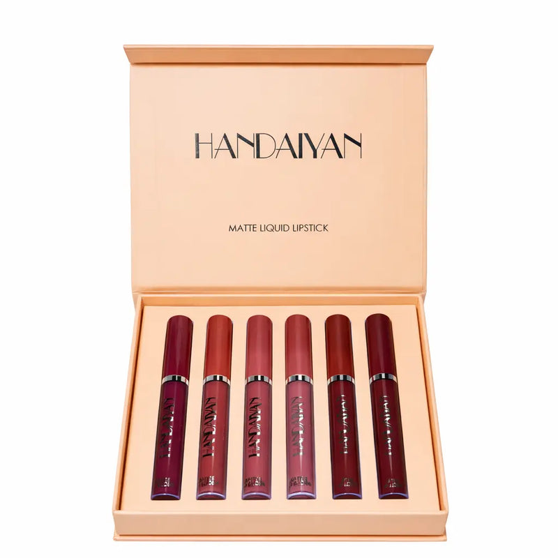 UTILIFFY BEAUTY™ – Kit de pintalabios mate premium | Colores intensos y larga duración