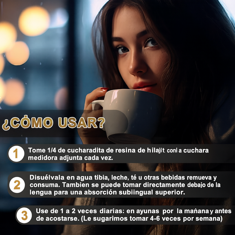 🔥⭐Resina orgánica pura del Himalaya SHILAJIT 100g Suplemento natural con 85+ minerales y ácido fúlvico para energía, inmunidad y enfoque⭐