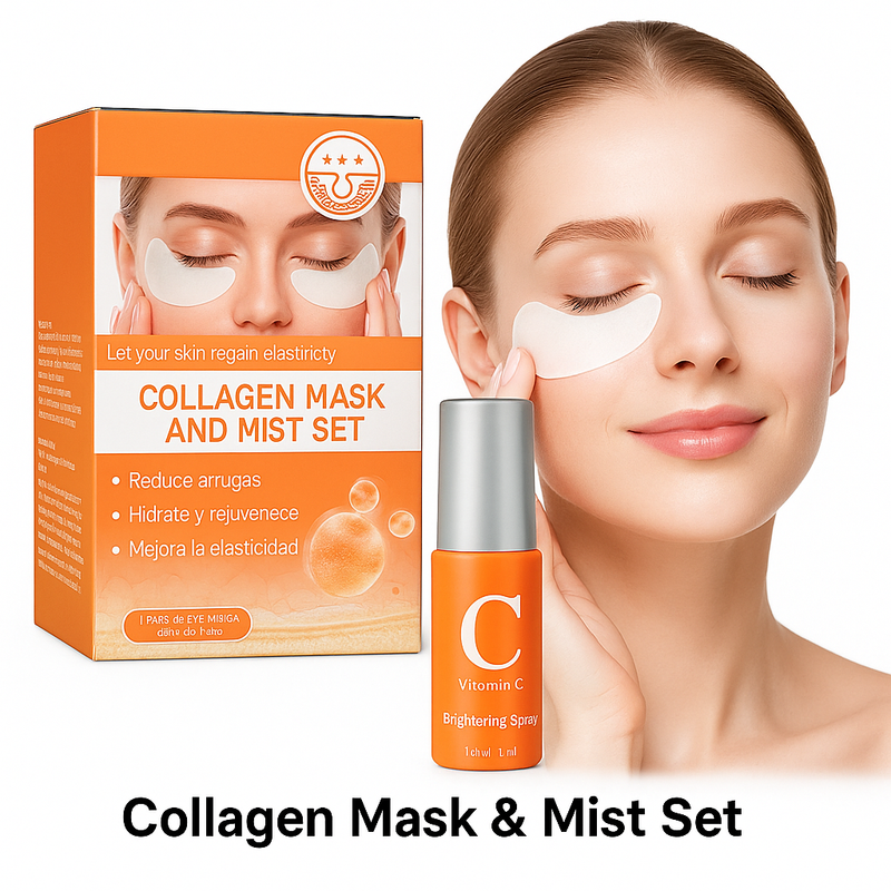 Mascarilla Milagrosa de Té Verde + Set de almohadilla y gel hidratante GRATIS